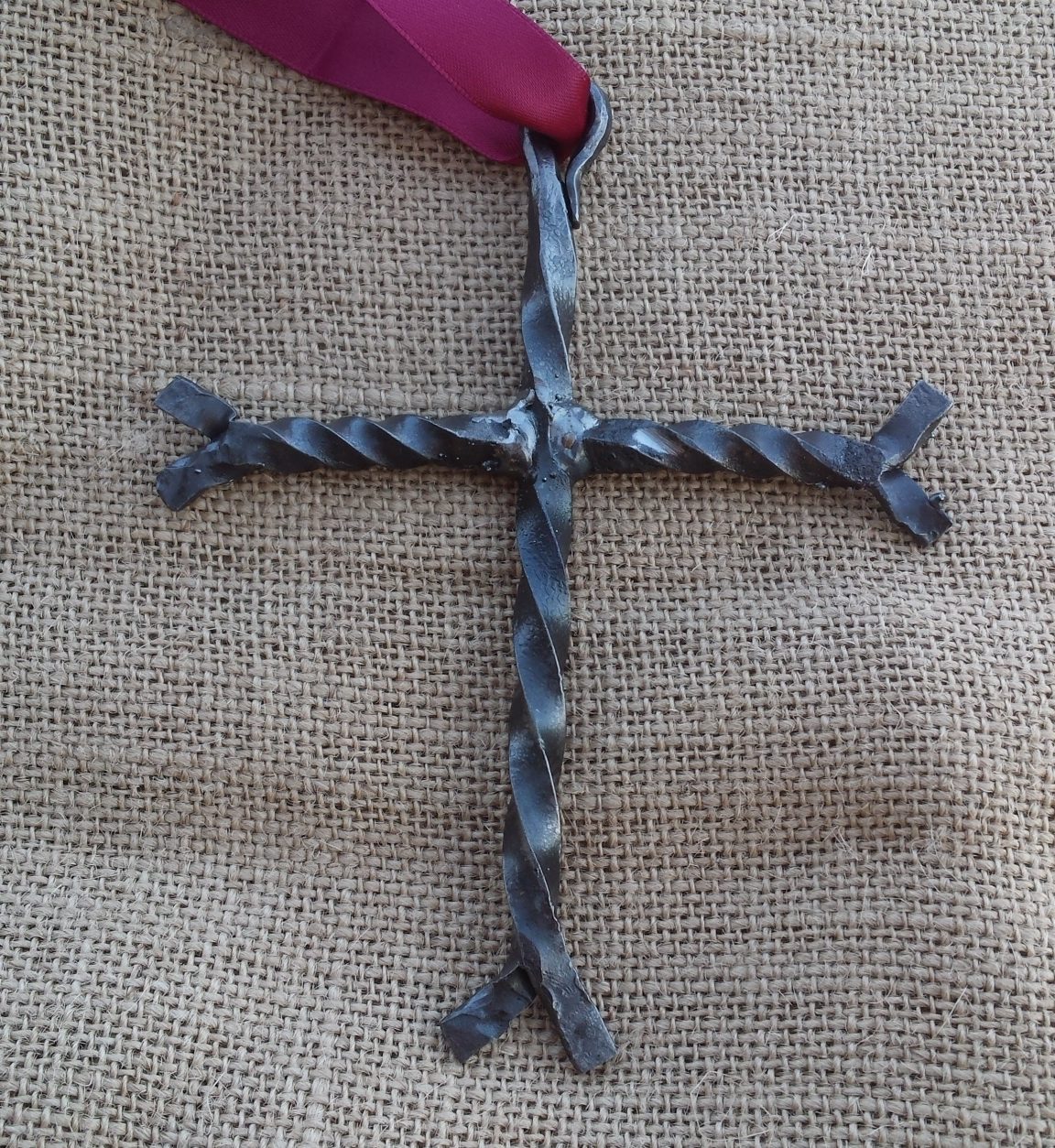 cross made of sticks